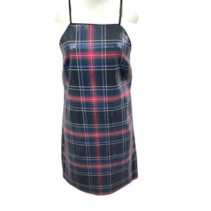 NWT Copper‎ Key Plaid Sequin Mini Dress Sleeveless Party Cocktail Size S Swiftie